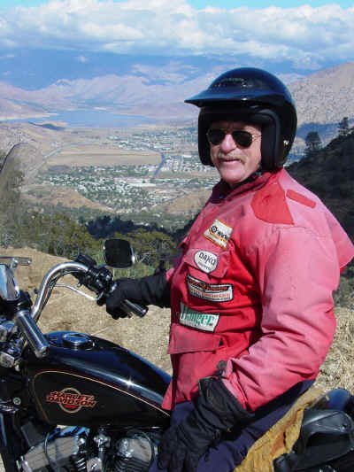 Dave Barr, With Lake Isabella In The Background