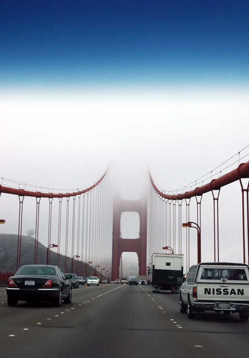 Rolling across the Golden Gate...yep, it's as awesome as it looks!
