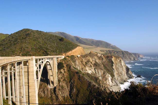 The world-famous Bixby Bridge...you've seen this in many movies!