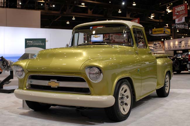 A beautiful 1950's Chevy pickup