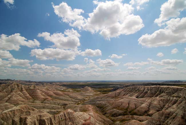 South Dakota's Badlands would make for a fun overnighter from Casper!