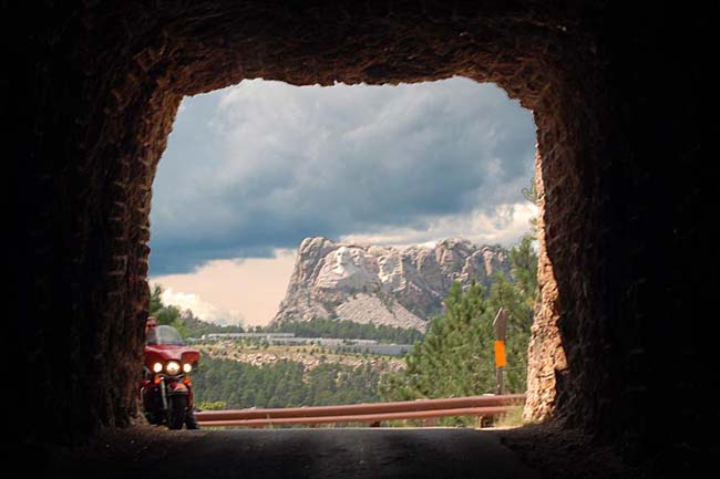 Imagine seeing Mt. Rushmore from the seat of a California Scooter with the crew from Yellowstone Scooters!