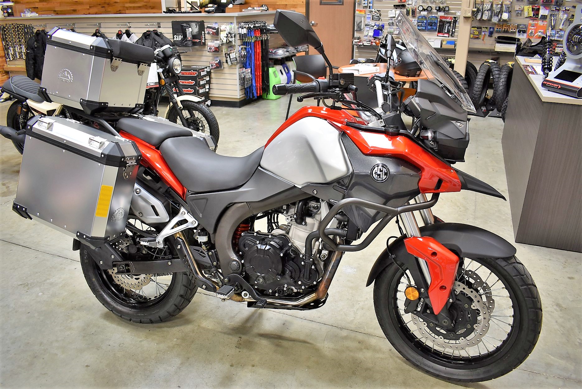 CSC RX4 Adventure dual sport motorcycle