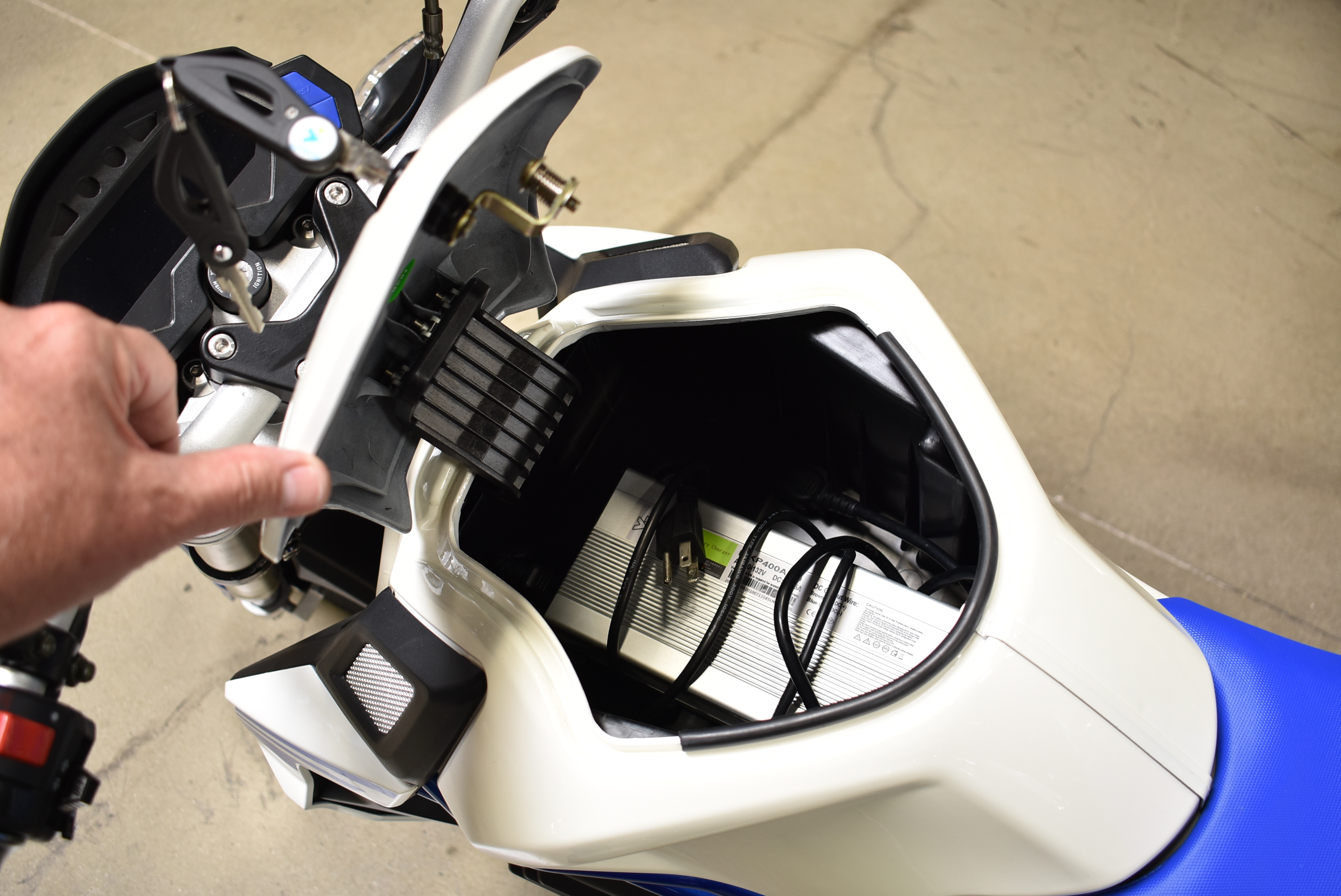 CSC City Slicker electric motorcycle