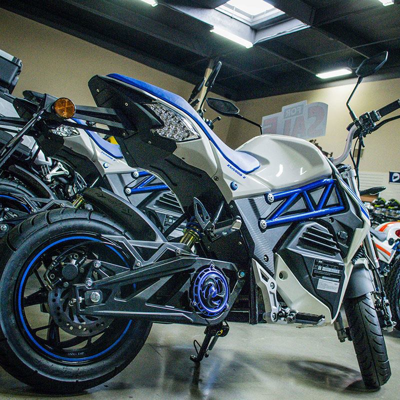 CSC City Slicker electric motorcycle