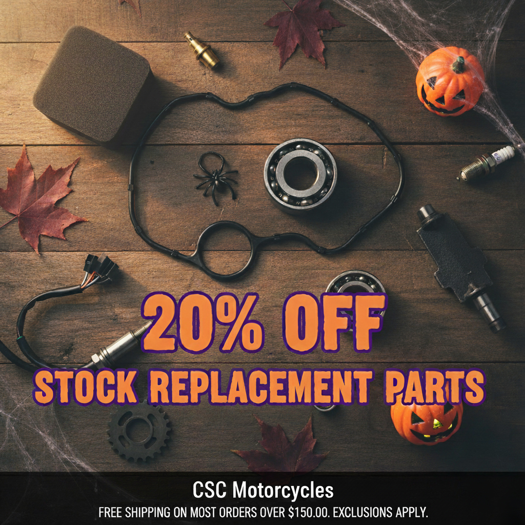 Stock Replacement Parts 20% Off