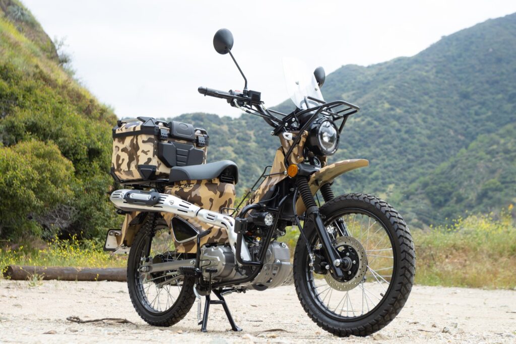 Wolf 125 in Camo with all accessories